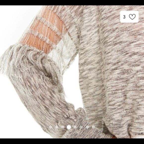 Brand New With Tags Wildfox Grey Sweater Medium - Picture 4 of 8